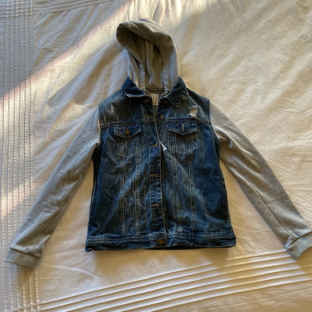 Jean hoodie